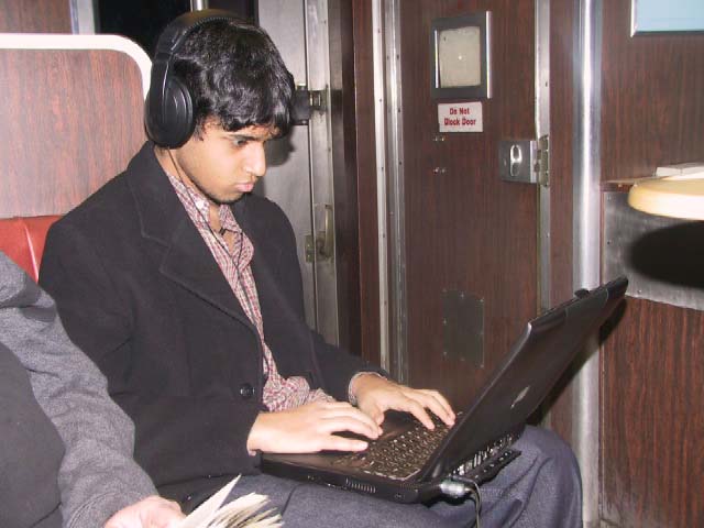 Working on the Map on the way to CT.jpg